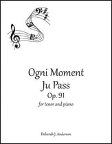 Ogni Moment Ju Pass Vocal Solo & Collections sheet music cover